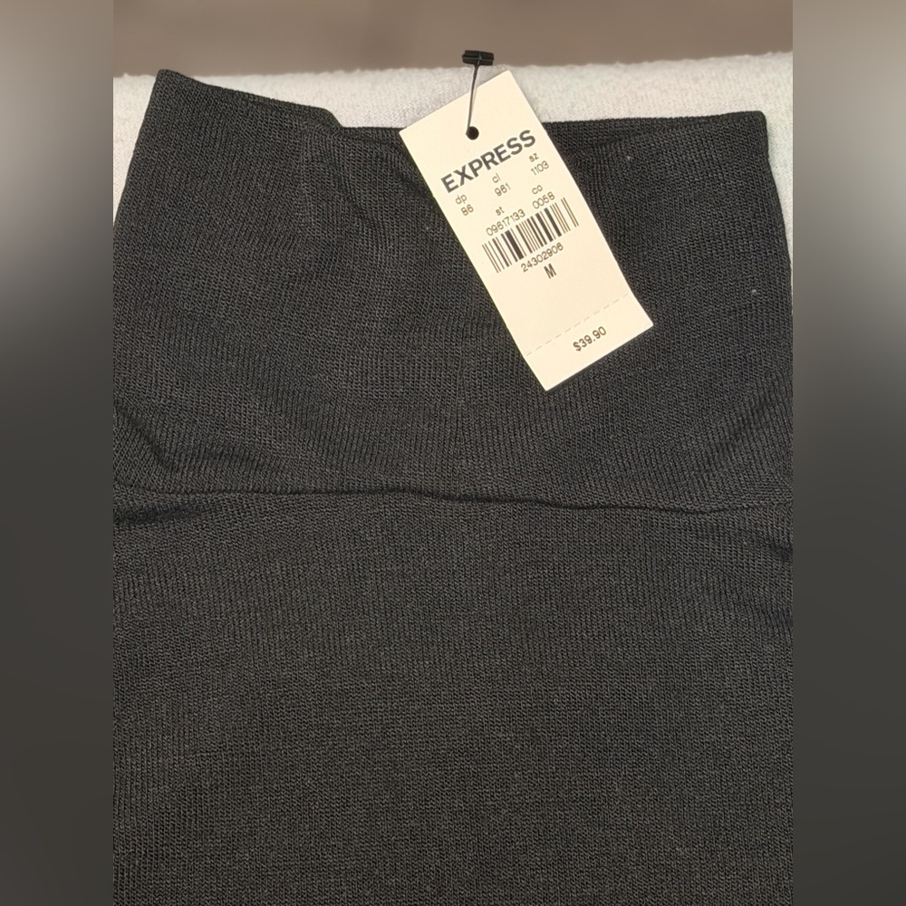 Express Women's Black Turtleneck Top - Picture 5 of 5